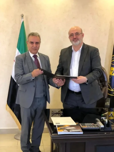 AUST and Rushd Virtual University sign a scientific cooperation agreement.