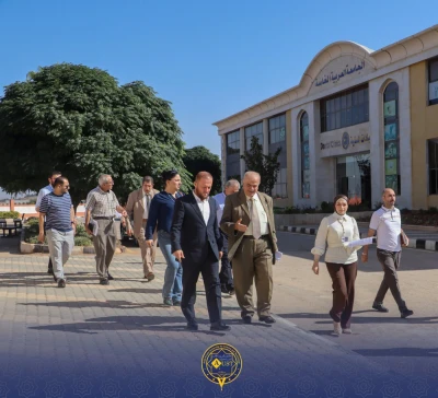لجنة من الهيئة الوطنية للجودة والاعتمادية تُجري كشفاً ميدانياً شاملاً لتقييم جاهزية الجامعة العربية الخاصة لافتتاح كليات وبرامج أكاديمية نوعية
