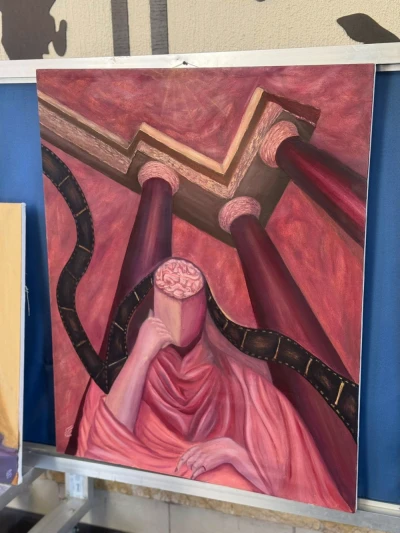 فن معماري وإبداع شبابي يزين أروقة الجامعة: معرض طلاب كلية الهندسة المعمارية يجذب الأنظار