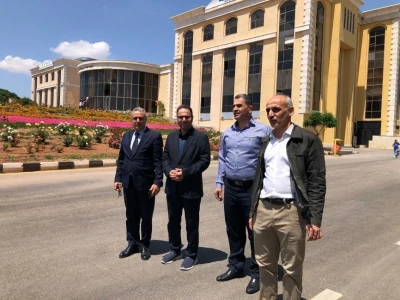 زيارة بحثية بين الجامعة والمؤسسة الألمانية السورية