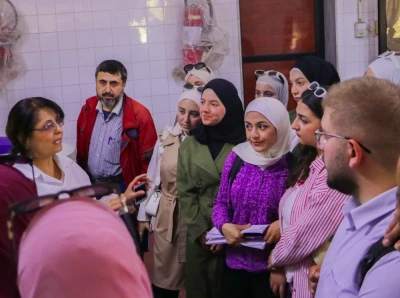 رحلة علمية لطلاب كلية الهندسة الكيميائية إلى معمل السكر