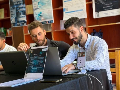 Graduation projects exhibition at the College of Information Engineering