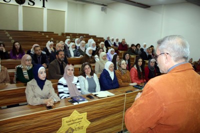 متابعة تدريب الموظفين في الجامعة للحصول على شهادة الجودة الدولية ISO 9001:2015