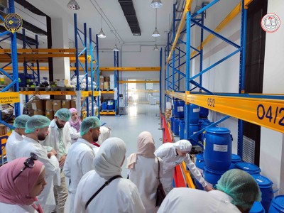 رحلة علمية إلى معمل زين فارما للصناعات الدوائية