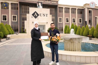 حصدت الجامعة المرتبة الخامسة في مسابقة البحث العلمي الطلابي التي أقيمت في جامعة دمشق.