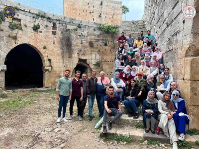 رحلة علمية إلى قلعة الحصن