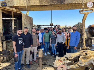 رحلة علمية الى مديرية حقول المنطقة الوسطى