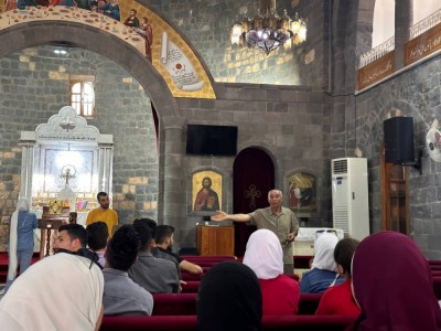 رحلة علمية لطلاب الهندسة المعمارية في السنة الثانية والرابعة.