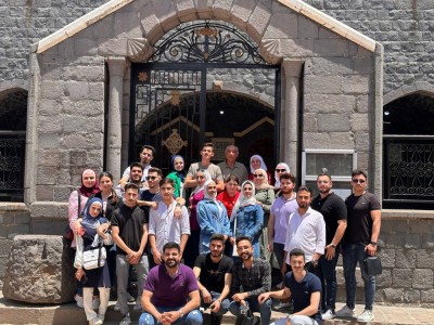 رحلة علمية لطلاب الهندسة المعمارية في السنة الثانية والرابعة.