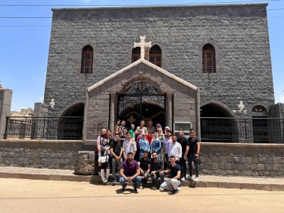 رحلة علمية لطلاب الهندسة المعمارية في السنة الثانية والرابعة.