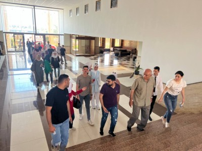 رحلة علمية لطلاب الهندسة المعمارية في السنة الثانية والرابعة.