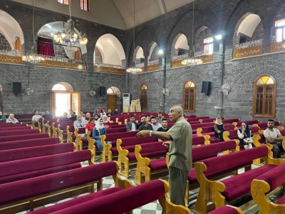 رحلة علمية لطلاب الهندسة المعمارية في السنة الثانية والرابعة.