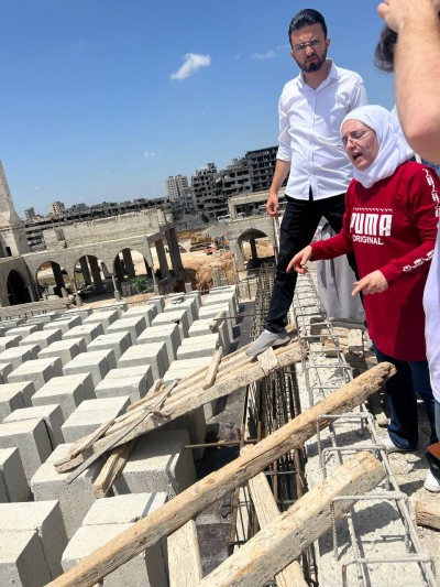 رحلة علمية لطلاب الهندسة المعمارية في السنة الثانية والرابعة.