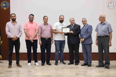 استلام الجامعة العربية الخاصة للعلوم والتكنولوجيا شهادة الجودة الدولية في إدارة المؤسسات التعليمية