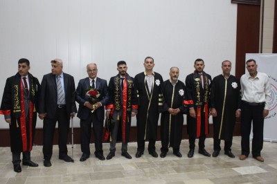 تحكيم مشاريع تخرج طلاب السنة السنة الخامسة للفصل الصيفي من العام الدراسي 2022/2023