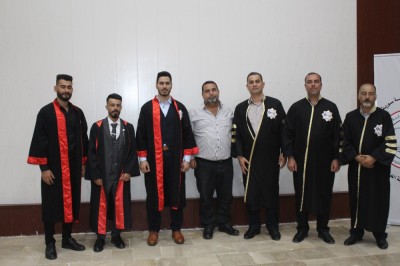 تحكيم مشاريع تخرج طلاب السنة السنة الخامسة للفصل الصيفي من العام الدراسي 2022/2023