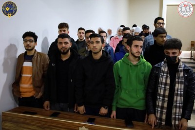 لقاء مفتوح مع طلاب كلية الترجمة واللغات