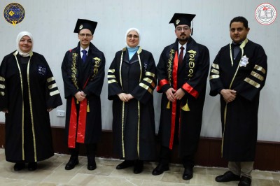 أجواء مشاريع التخرج لكلية الهندسة المعلوماتية