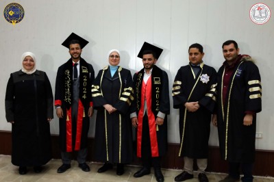 أجواء مشاريع التخرج لكلية الهندسة المعلوماتية