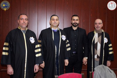 أجواء مشاريع التخرج لكلية الهندسة البترولية