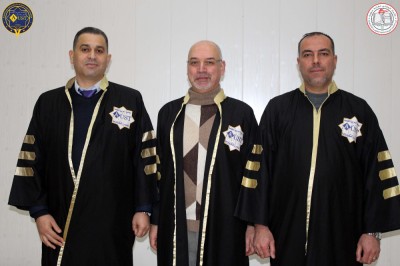 أجواء مشاريع التخرج لكلية الهندسة البترولية