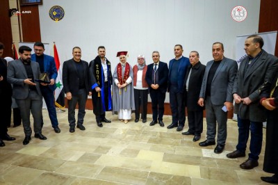 تخرج طلاب كلية الهندسة الكيميائية للفصل الأول 2023-2024