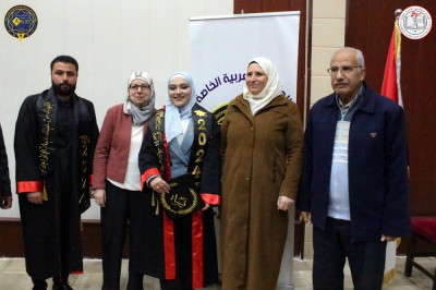 تخرج طلاب كلية الهندسة الكيميائية للفصل الأول 2023-2024