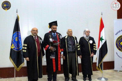 تخرج طلاب كلية الهندسة الكيميائية للفصل الأول 2023-2024