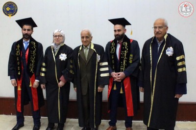 تخرج طلاب كلية الهندسة الكيميائية للفصل الأول 2023-2024