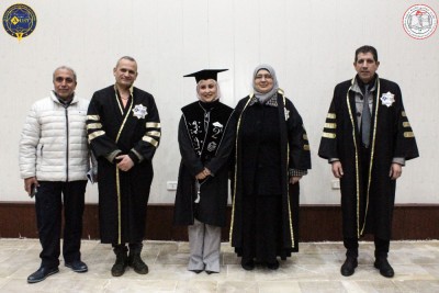 تخرج طلاب كلية الترجمة واللغات للفصل الأول 2023-2024