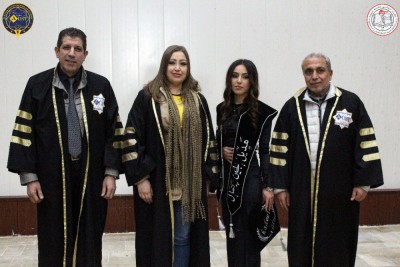 تخرج طلاب كلية الترجمة واللغات للفصل الأول 2023-2024