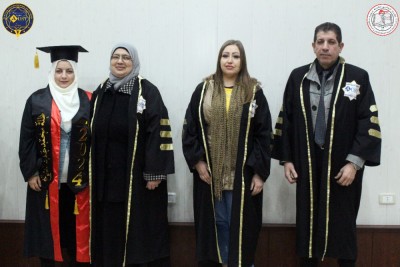 تخرج طلاب كلية الترجمة واللغات للفصل الأول 2023-2024