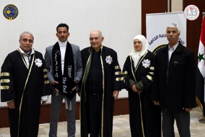 تخرج طلاب كلية الترجمة واللغات للفصل الأول 2023-2024