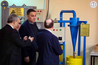 زيارة السيد الدكتور وزير التعليم العالي والبحث العلمي إلى الجامعة العربية الخاصة للعلوم والتكنولوجيا