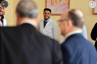 زيارة السيد الدكتور وزير التعليم العالي والبحث العلمي إلى الجامعة العربية الخاصة للعلوم والتكنولوجيا