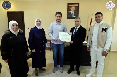 تكريم طلاب كلية الهندسة المعلوماتية