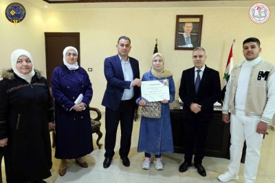 تكريم طلاب كلية الهندسة المعلوماتية