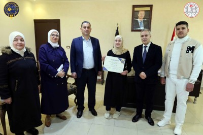 تكريم طلاب كلية الهندسة المعلوماتية