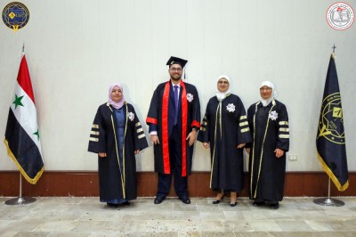 مناقشة مشاريع التخرج لكلية الهندسة المعلوماتية