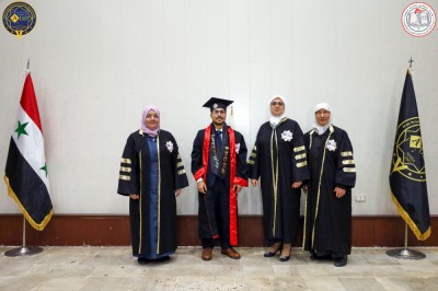 مناقشة مشاريع التخرج لكلية الهندسة المعلوماتية