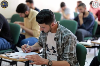 The atmosphere of the first exam day of the second semester of the 2023-2024 academic year