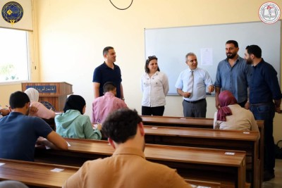 أجواء أول يوم امتحاني من الفصل الثاني للعام الدراسي 2023-2024