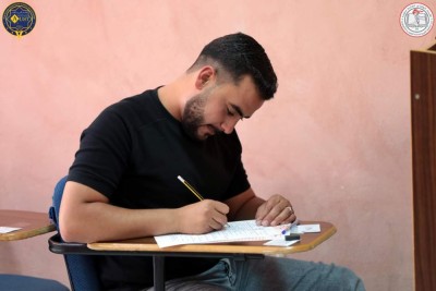 أجواء أول يوم امتحاني من الفصل الثاني للعام الدراسي 2023-2024