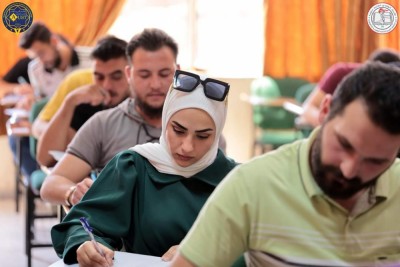 أجواء أول يوم امتحاني من الفصل الثاني للعام الدراسي 2023-2024