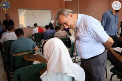 أجواء أول يوم امتحاني من الفصل الثاني للعام الدراسي 2023-2024