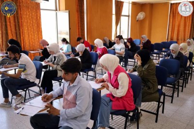 أجواء أول يوم امتحاني من الفصل الثاني للعام الدراسي 2023-2024