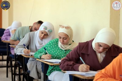 أجواء أول يوم امتحاني من الفصل الثاني للعام الدراسي 2023-2024