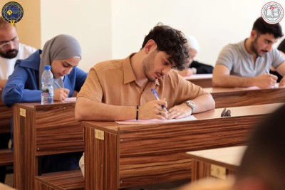 أجواء أول يوم امتحاني من الفصل الثاني للعام الدراسي 2023-2024