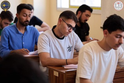 أجواء أول يوم امتحاني من الفصل الثاني للعام الدراسي 2023-2024