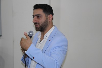 Open student meeting with Dr. Mukhlis Al-Jundi, Head of the Dental Syndicate